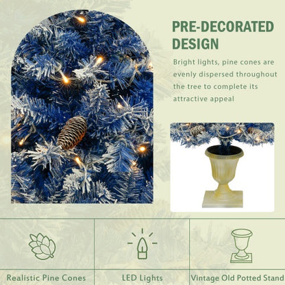 Prelit Christmas Tree Artificial Christmas 4-piece Sets