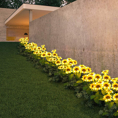 HomeRock LED Solar Sunflower Lamps Solar Light Decorative Lights