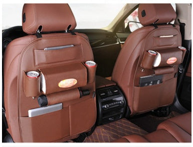 AutoRock HQ Leather Car Seat Organizers Back homerock