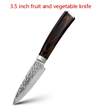 HomeRock Stainless steel kitchen knives with knife set 6 pieces loose set