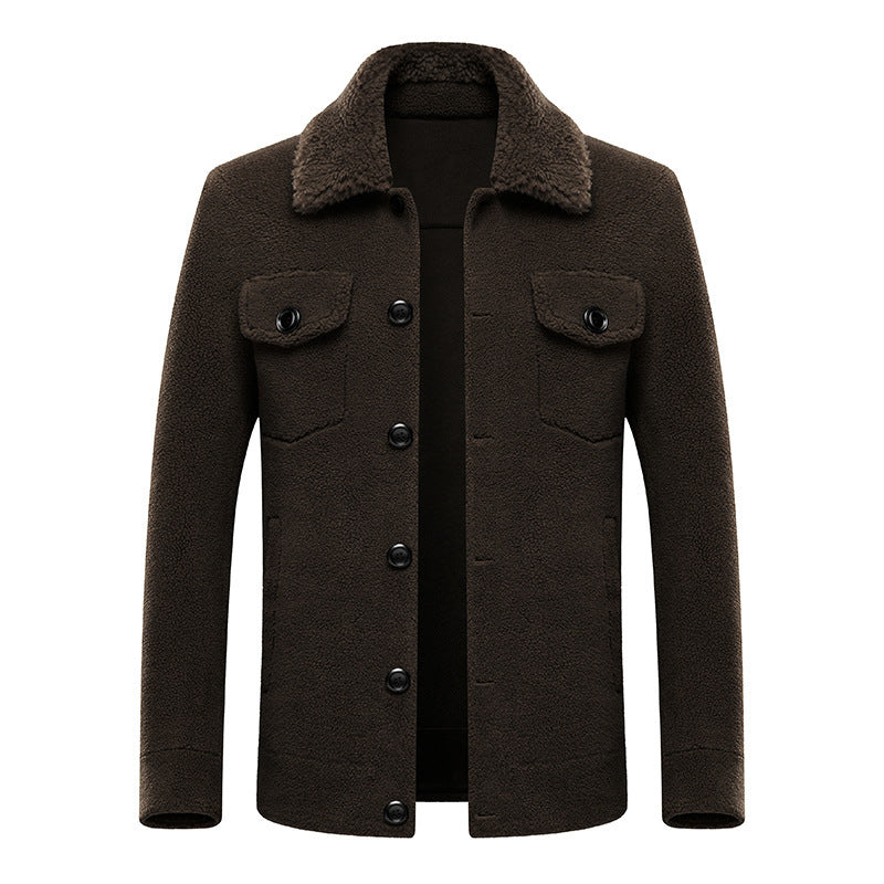 Man Cave Zon Sheep sheared men's jacket