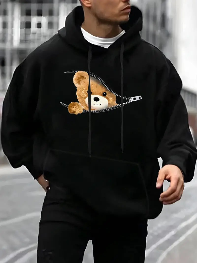 Man Cave Zon Teddy-Bear Hoodie