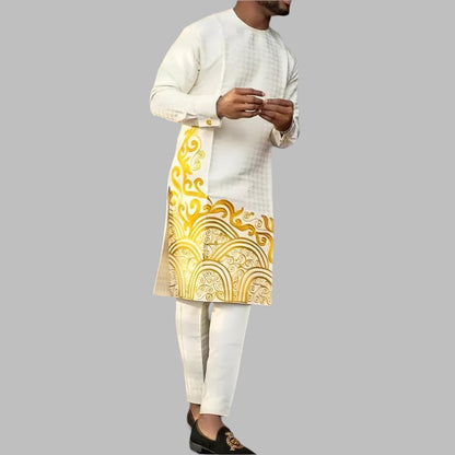 Man Cave African Print Minimalist Suit