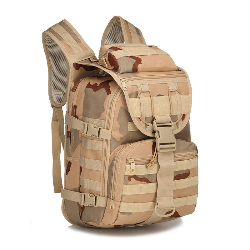 Man Cave Combat Bag Outdoor Backpack Camouflage Hiking BackPack