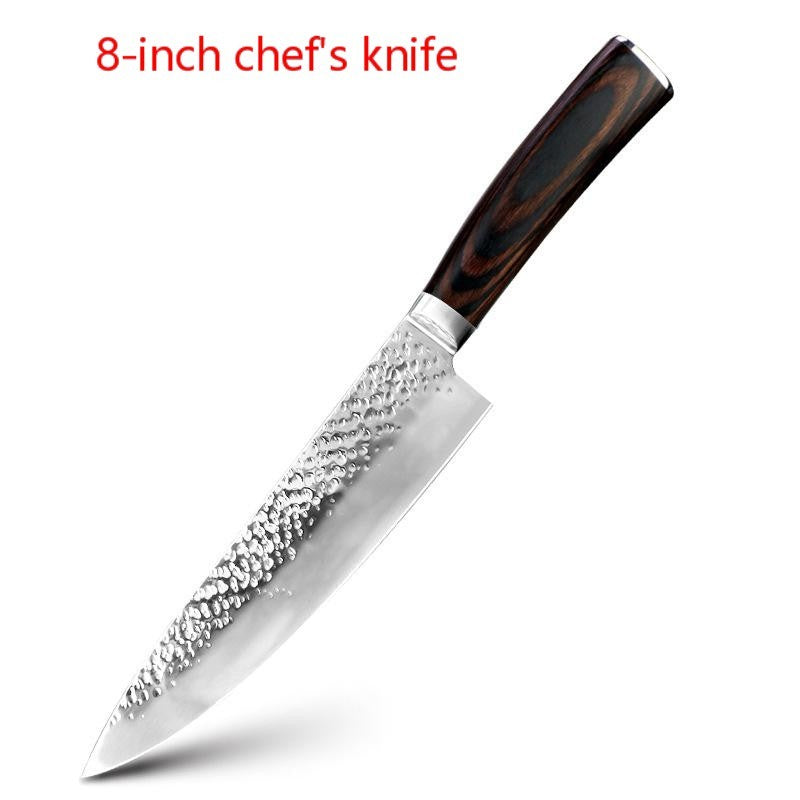 HomeRock Stainless steel kitchen knives with knife set 6 pieces loose set