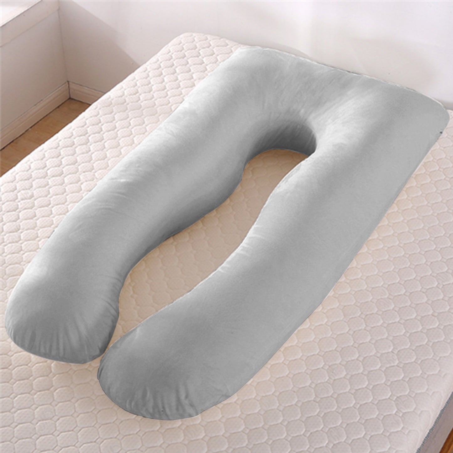 Essential CloudSoft Sleeping Support Pillow For Pregnant Women U Shape Maternity Pillows Pregnancy Ice Silk