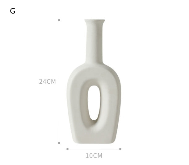 Home Rock Nordic Modern Home Decoration Ceramic Vase