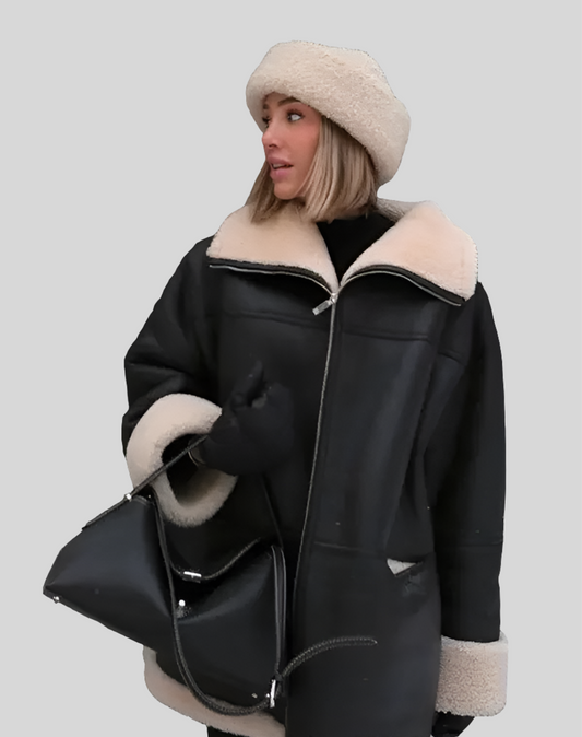 Luxe LSS Winter Leather Fur Coat