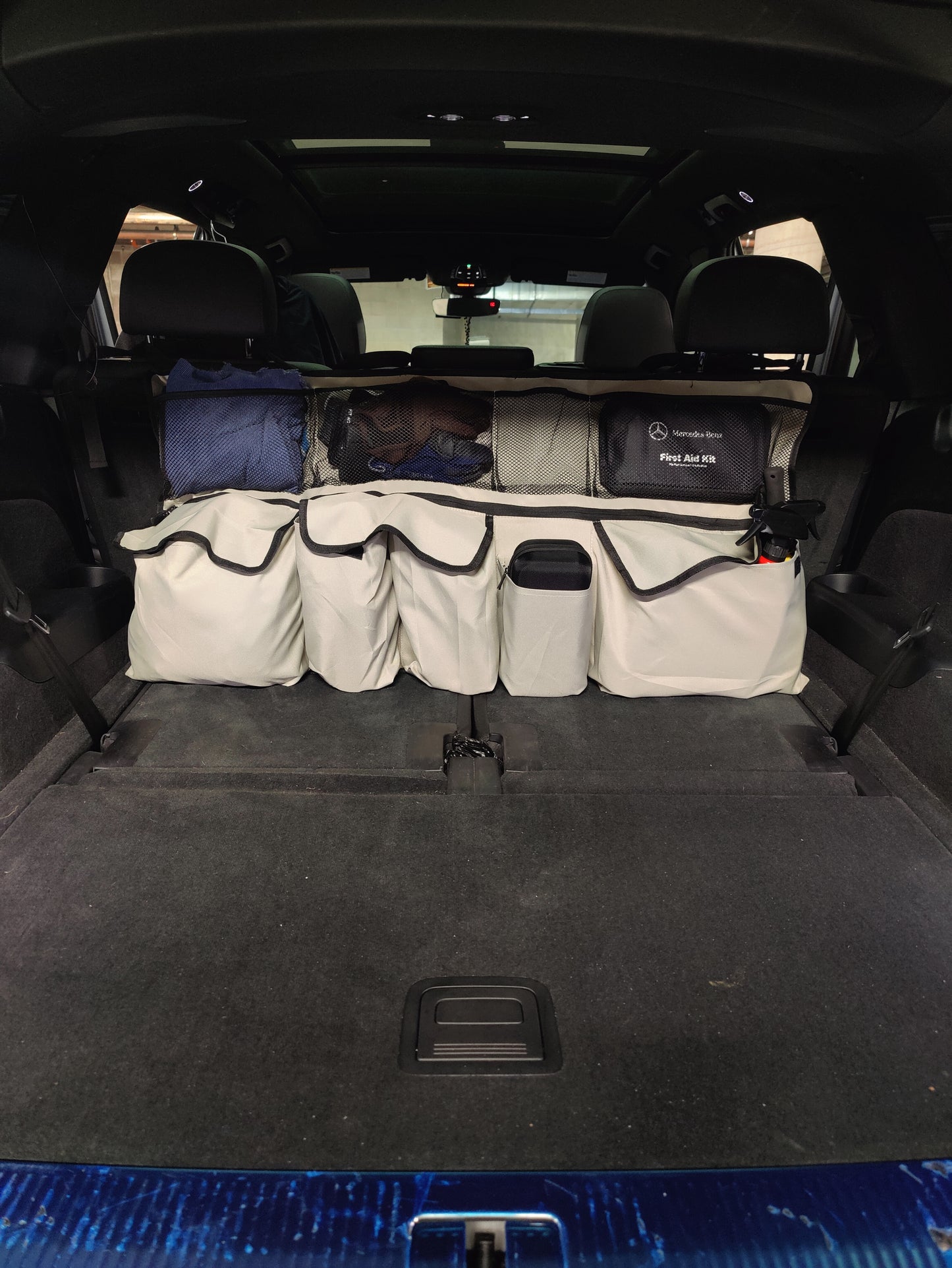 HomeRock Auto Trunk Storage Organizer - Car boot storage.