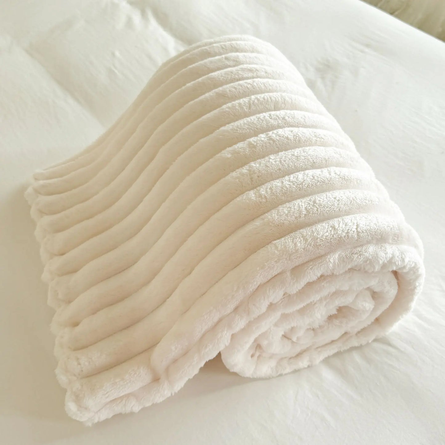 CloudSoft Super Soft Thick-Striped Blanket