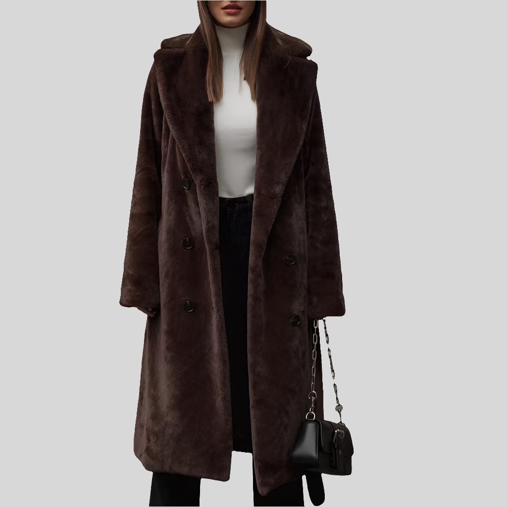 Luxe LSS Winter Thick Mink Velvet Coat