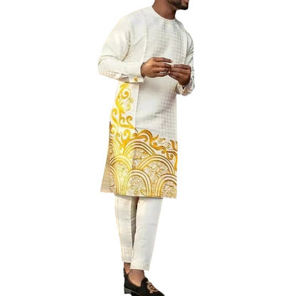 Man Cave African Print Minimalist Suit